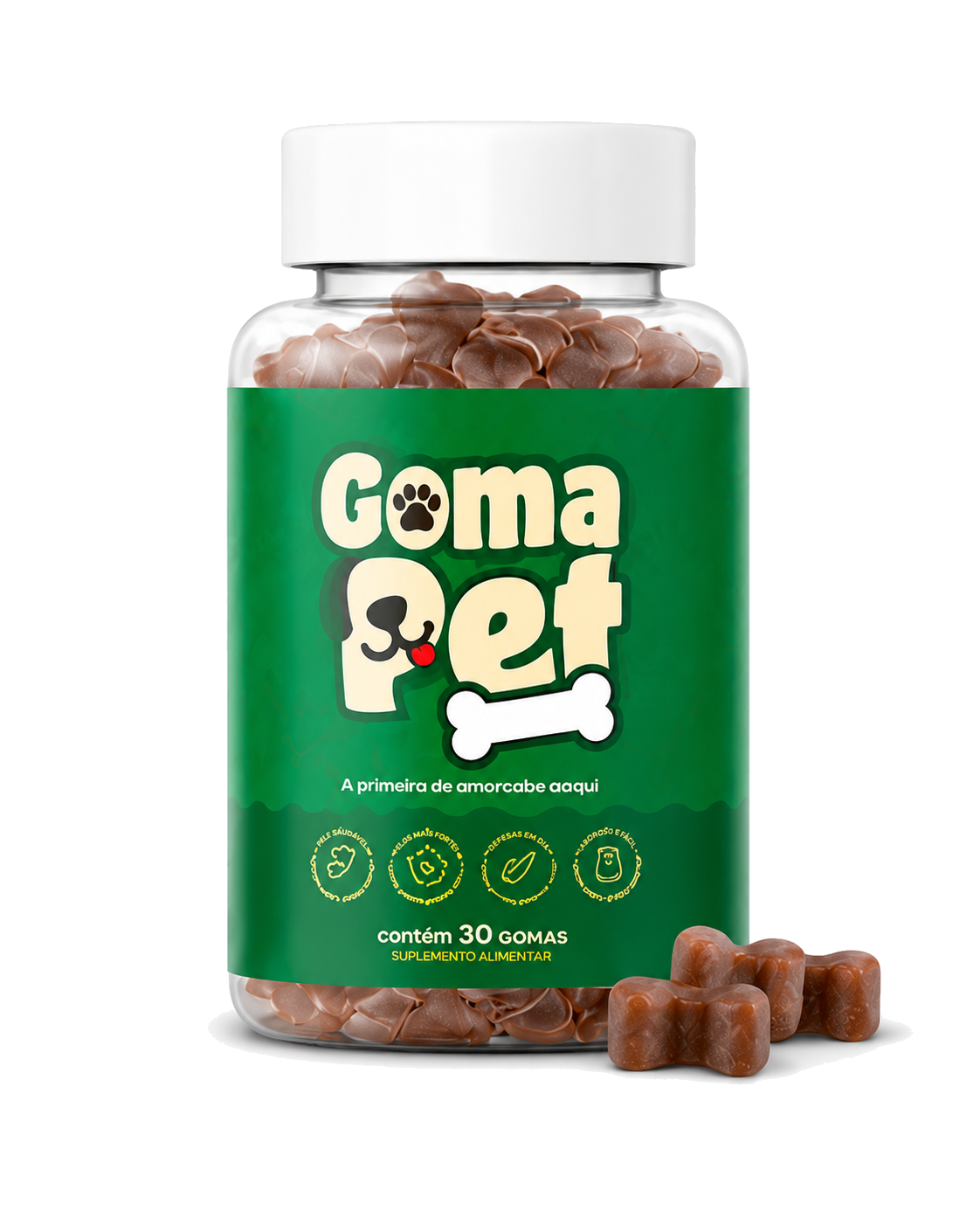 1 pote de GomaPet